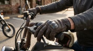 CE Knuckle Protection in Men's Leather Motorcycle Gloves Is It Necessary (2)