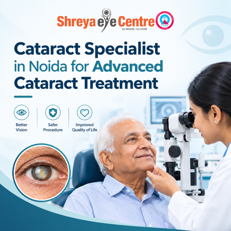 Cataract Specialist in Noida for Advanced Cataract Treatment