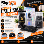 Plastic Hair Bags Enclosures