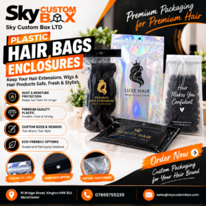 Plastic Hair Bags Enclosures