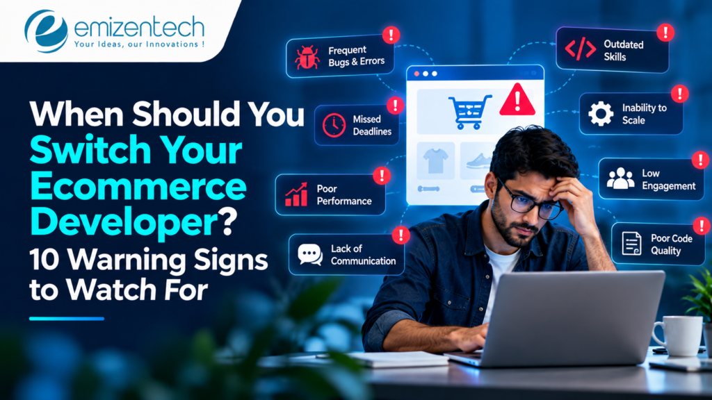 When to Switch Your Ecommerce Developer: 10 Warning Signs
