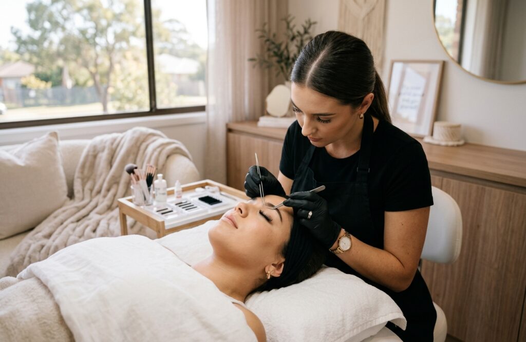 Eyelash extensions in chermside
