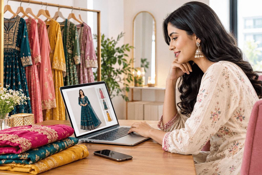 How to Choose the Perfect Anarkali Kurti Online in the UK