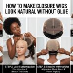 How to Make Closure Wigs Look Natural Without Glue