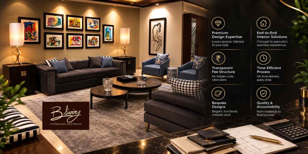 Luxury Interior Designers in Delhi: Design Fee Guide (2026)