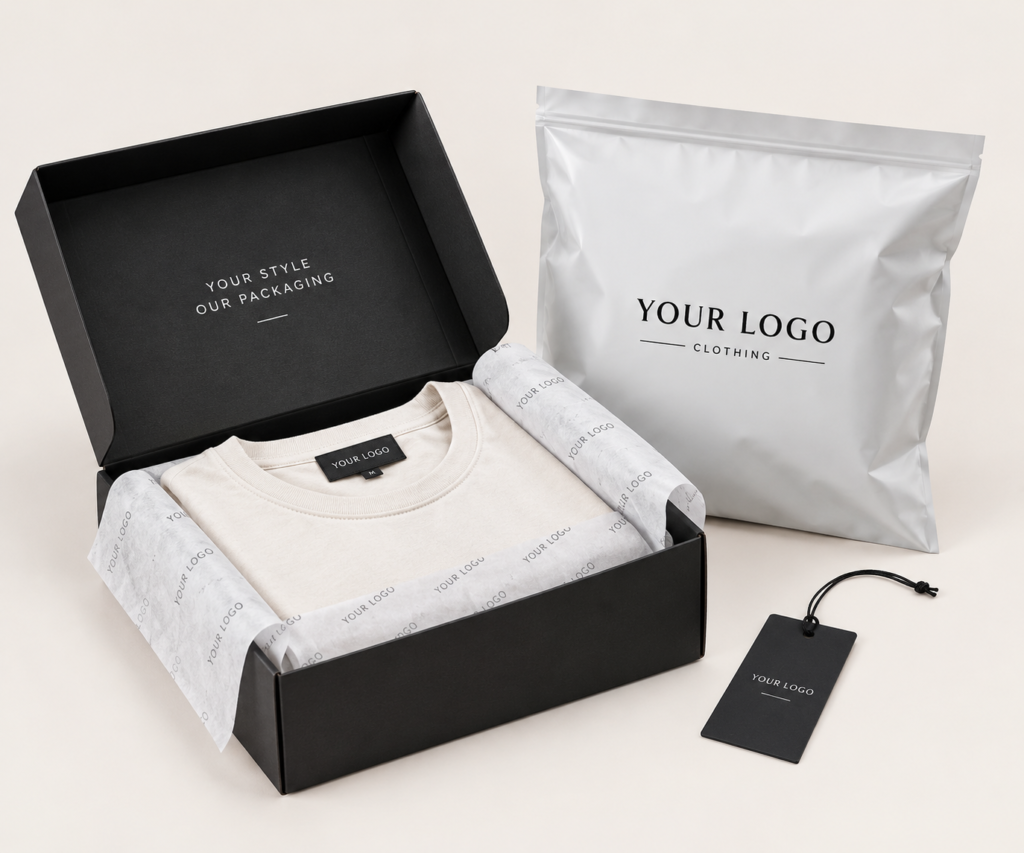 Minimalist Clothing Packaging Set