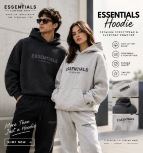 Essentials Clothing | Premium Streetwear Basics for Men & Women