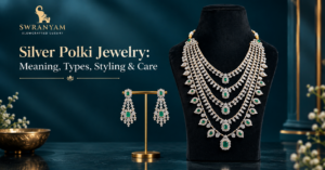Silver Polki Jewelry