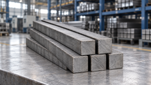 Stacked Alloy Steel Square Bars
