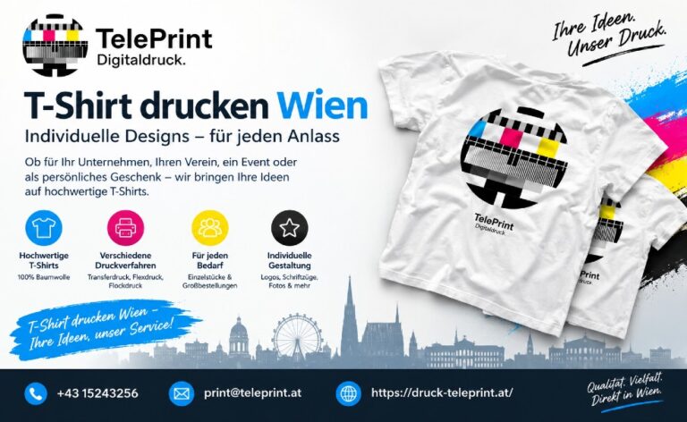 T-Shirt drucken Wien