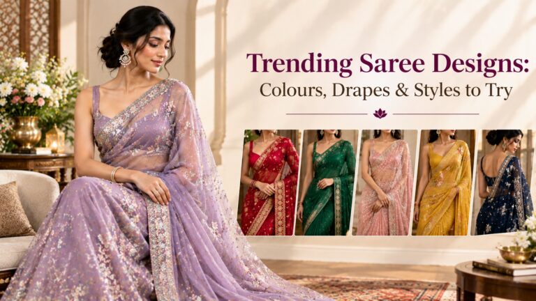Trending Saree Designs - Celebrity Drapes