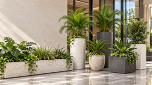 decorative planters