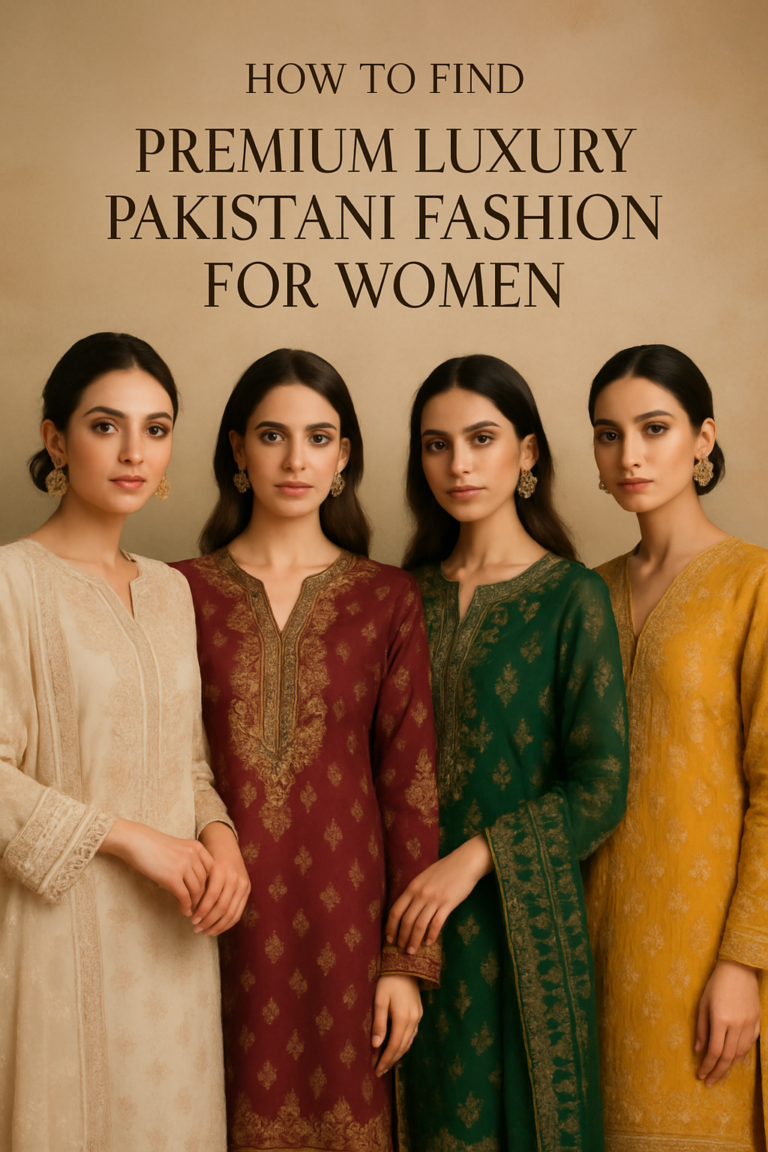 Luxury Pakistani Fashion
