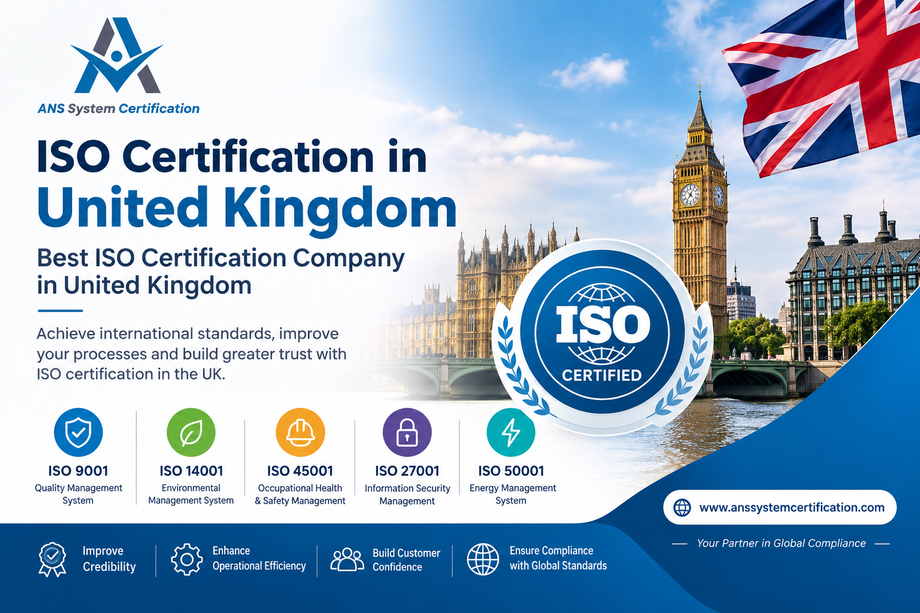 Top ISO Certification Company in United Kingdom
