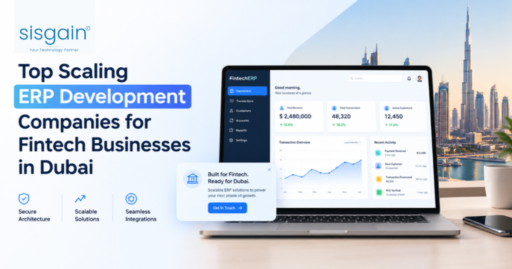 ERP development companies for fintech